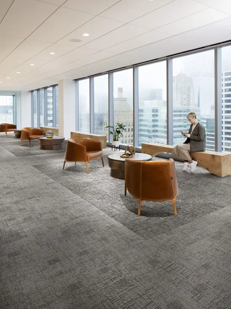 Losetas de alfombra modular en nylon
