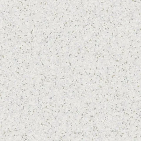 Muestra de piso vinílico en rollo White, referencia 108651, 2 mm de espesor